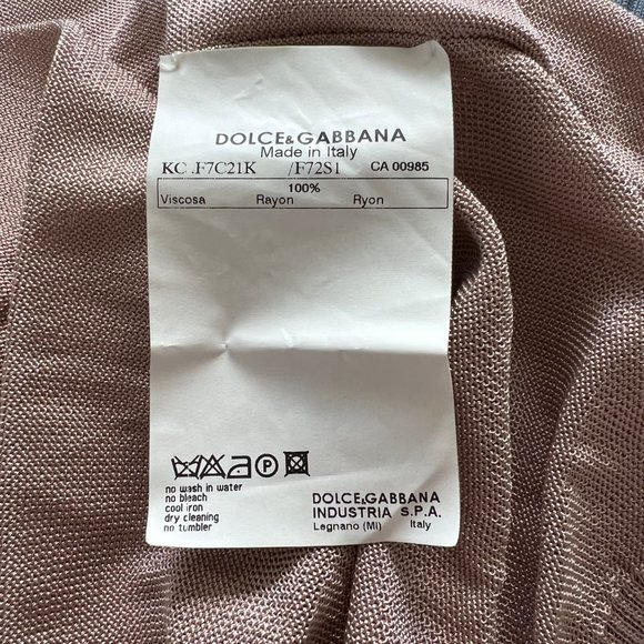 NWT DOLCE & GABBANA Knit Buttoned Cardigan Sweater sz 46  / size 10 - Picture 14 of 16